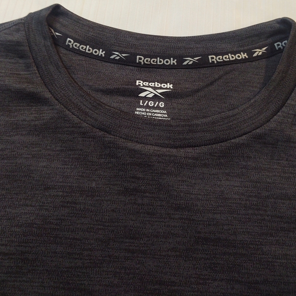 NWT Reebok Black Tank Top Shirt size Large - Picture 2 of 6